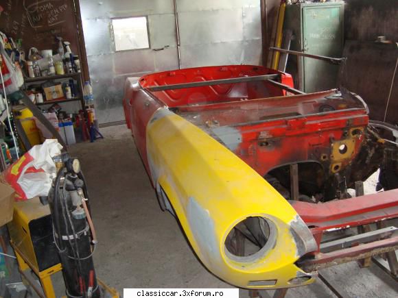 resuscitare fiat - incepe sa arate a masina de circ :) - Reconditionari si Restaurari