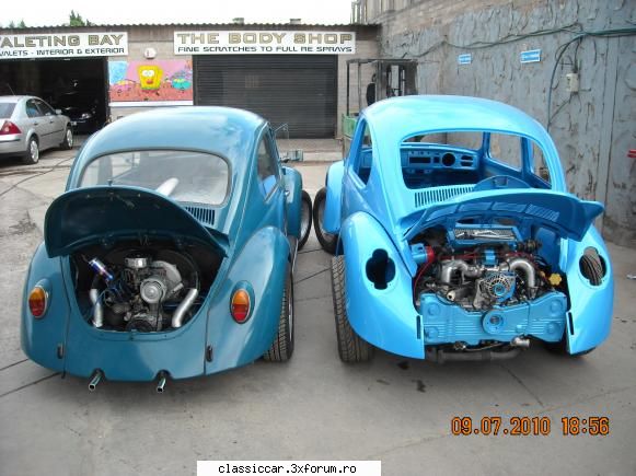 rxrclan -U.K.- subaru powered beetle - old school vs nasty school - Discutii libere
