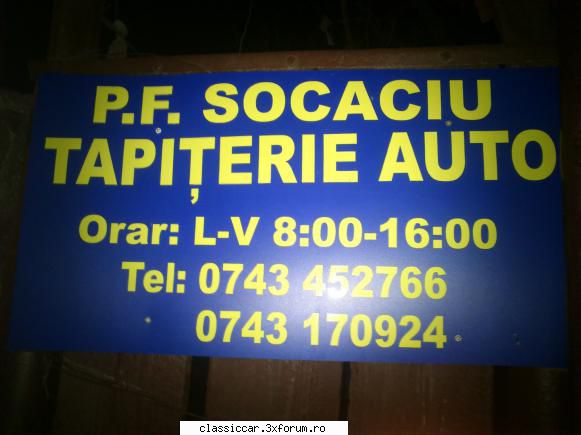 stie cineva tapiter? - pe strada pelaghia rosu in someseni. masina - Coltul Tehnic