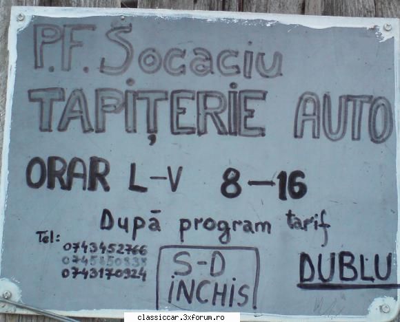 tapiterie auto - strada pelaghia rosu in someseni - Magazine cu piese