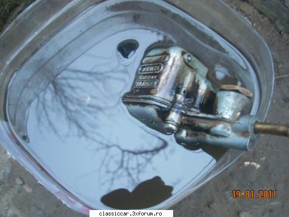 time-out winter - Am inceput cu demontarea carburatorului de pe - Lucrari de intretinere