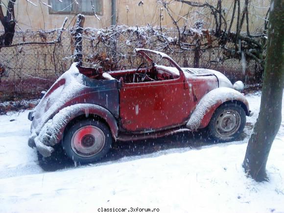 topolino Floresti - Din pacate pentru aceasta caroserie nu a mai fost - Rust In Peace