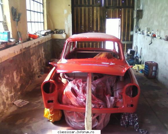 trabant 601 - si masina azi a fost vopsita pozele sunt facute - Prezentare masini