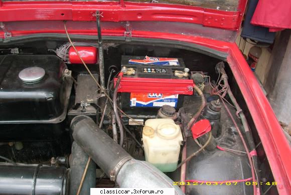trabant 601 - Compartimentul motor - Prezentare masini