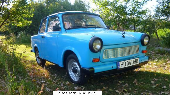 trabant 601s ,1988. - azi am iesit un pic cu trabantul sa-i dezmortesc - Prezentare masini
