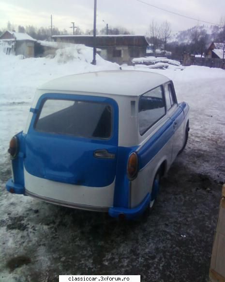 traby P 60 penultima achiziție - zaharie - Prezentare masini