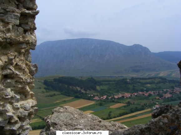 traseu Turistic Buru-Rimetea _Aiud - Panorama din cetate spre Piatra Secuilor - Drumetii prin Mioritic