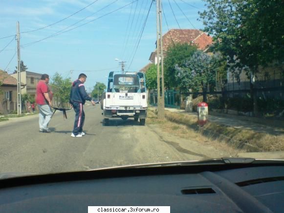 un M vesel - in sfirsit un M care zburda vesel pe sosele - Am vazut prin Romania