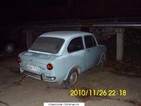 un fiat 850 din oradea - destul de rar pe strazile din oradea sa vezi o - Vanatoarea de epave