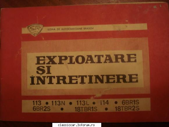 vand diverse carti - EXPLOATARE SI INTRETINERE - Vanzari- cumparari carti si reviste auto