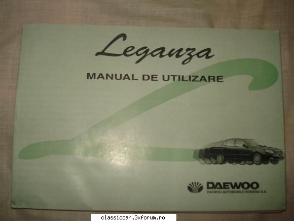 vand diverse carti - poza DAEWOO LEGANZA - Vanzari- cumparari carti si reviste auto
