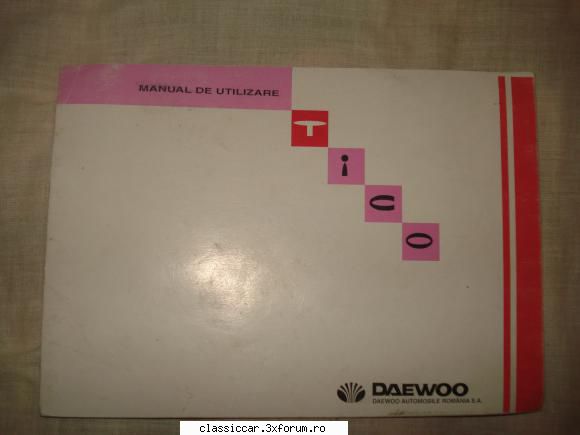 vand diverse carti - poza DAEWOO TICO - Vanzari- cumparari carti si reviste auto