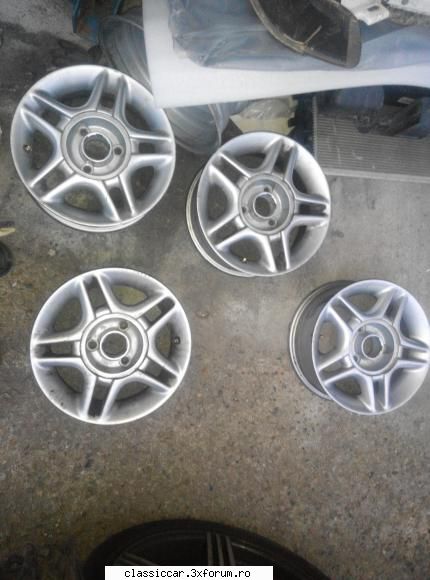 vand jante aliaj 3x98 - Pt citroen ax,peugeot 104, poate si 106 - Vanzari  piese si accesorii