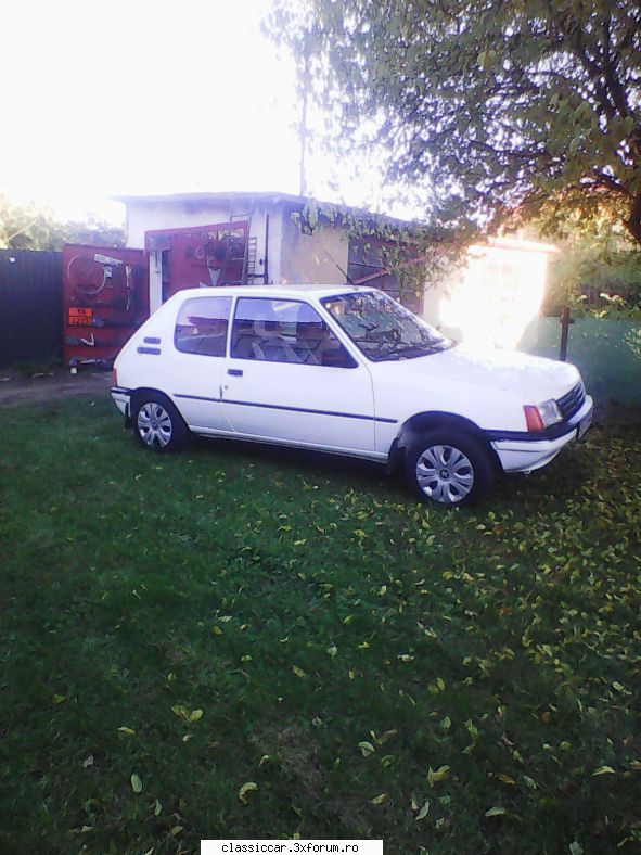 vand peugeot 205 grd din 1986 - Ne-am imbracat frumos - Vanzari auto-moto clasice direct de catre proprietari