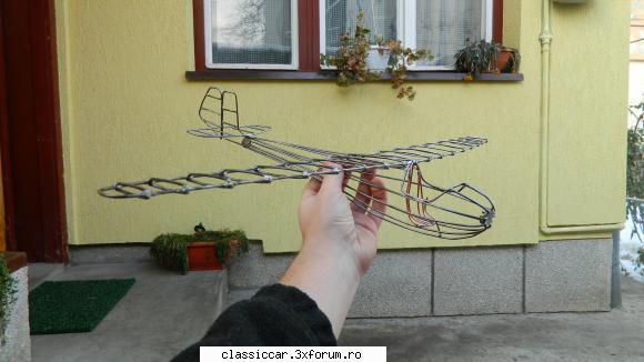 vaporul meu - un model de planor (doar cadrul) scheicher K8 ,ii - Modelism si machetute