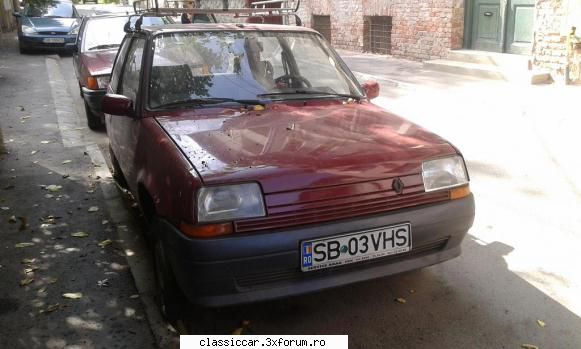 vazute la sibiu - Si un Renault 5 - Am vazut prin Romania