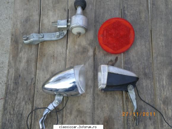 velo - far nichelat union 20 lei far union top aluminiu - Vanzari-Cumparari biciclete