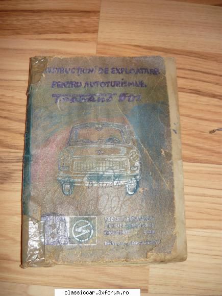 vind carte olcit - manual trabant 20 lei - Vanzari- cumparari carti si reviste auto