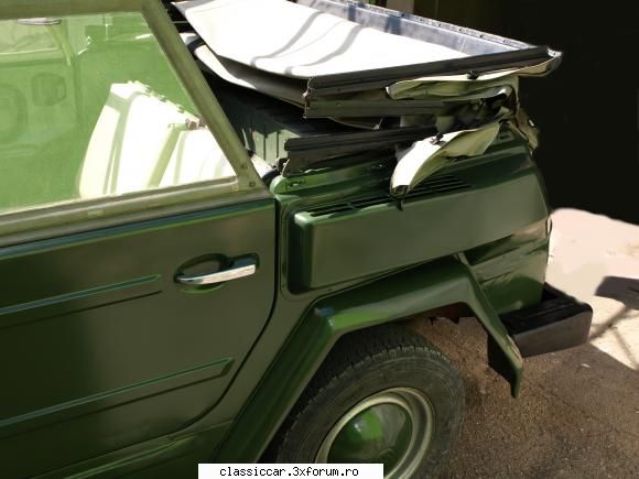 vw 181 ,alintat kubelwagen . - am decapotat partial - Prezentare masini