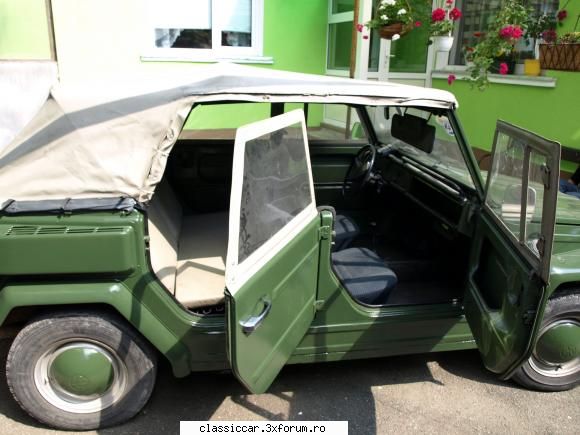 vw 181 ,alintat kubelwagen . - Mai mult eu si sotia vom sta in el, asa ca am dat - Prezentare masini
