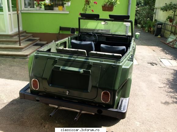 vw 181 ,alintat kubelwagen . - Acuma are toba de buburuza - Prezentare masini