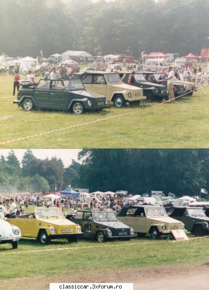 vw 181 ,alintat kubelwagen . - Norocul lor ca au teren destul si trebuie sa se - Prezentare masini