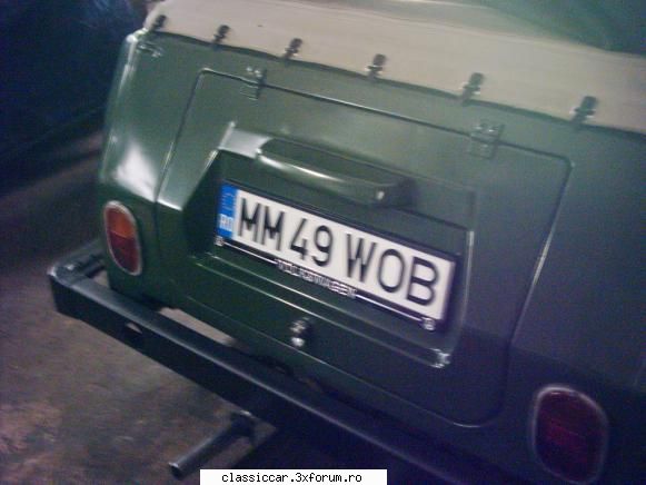 vw 181 ,alintat kubelwagen . - Pe spate asa ramana, numar lung ca arata bine,si - Prezentare masini