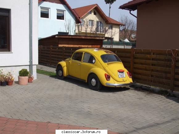 vw broasca - si asa ruginit arata fain - Am vazut prin Cluj-Napoca
