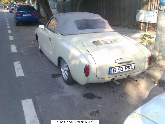 vw cred karmann - o masinuta ,o adevarata bijuterie,dar care nu - Am vazut prin Romania