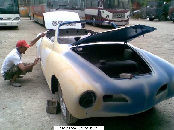 vw karmann ghia - am dat jos toate stratuile ca erau cateva - Prezentare masini