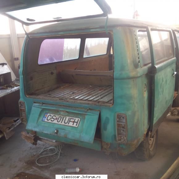 vw t2 - proiectele mele! - prima etapa... pregatirea pentru sablat - Reconditionari si Restaurari