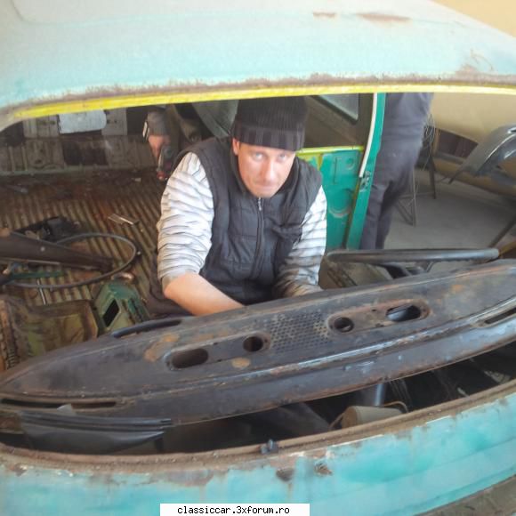 vw t2 - proiectele mele! - prima etapa... pregatirea pentru sablat - Reconditionari si Restaurari