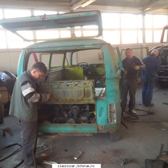 vw t2 - proiectele mele! - prima etapa... pregatirea pentru sablat - Reconditionari si Restaurari