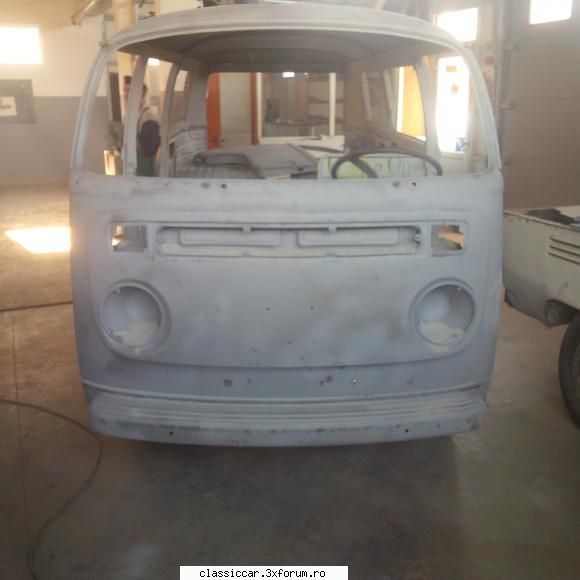 vw t2 - proiectele mele! - Etapa a doua... sablarea! - Reconditionari si Restaurari