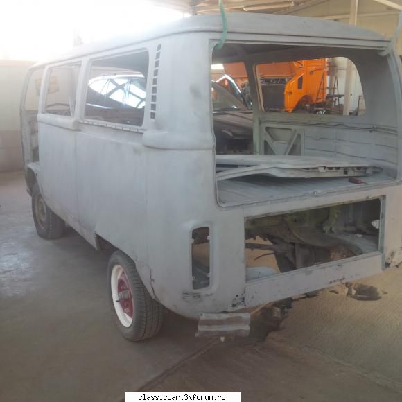 vw t2 - proiectele mele! - Etapa a doua... sablarea! - Reconditionari si Restaurari