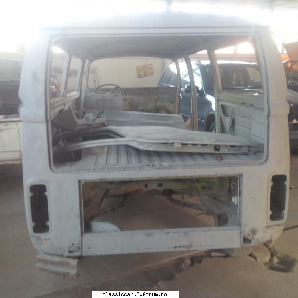 vw t2 - proiectele mele! - Etapa a doua... sablarea! - Reconditionari si Restaurari