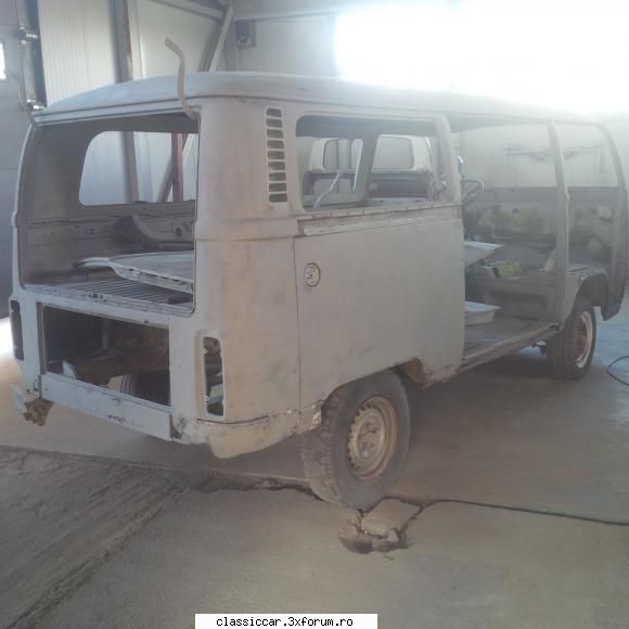 vw t2 - proiectele mele! - Etapa a doua... sablarea! - Reconditionari si Restaurari