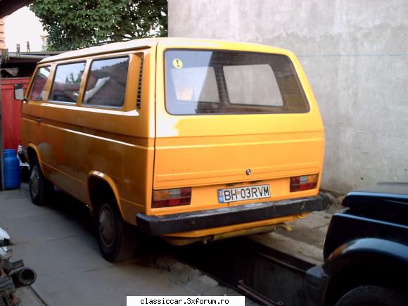 vw t3 din 1982 - Trec la frane spate si frana de mana,sonda de - Prezentare masini