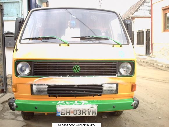 vw t3 din 1982 - A doua zi dupa un drum cu ninsoare - Prezentare masini