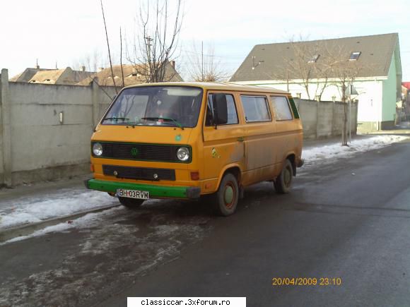 vw t3 din 1982 - Iarna doar la munca.....mizerie afara,mizerie in - Prezentare masini