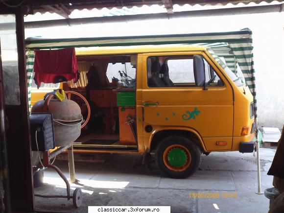 vw t3 din 1982 - 6000 km pe paltinis,frizura(1,6-le)rezista! - Prezentare masini