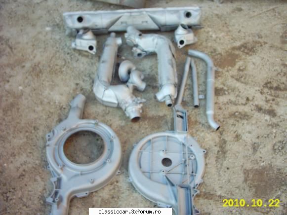 vw typ3 - parti din motor sablate si vopsite - Reconditionari si Restaurari