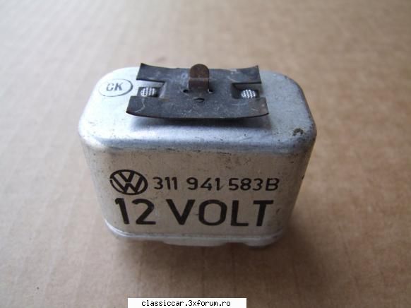 vw typ3 - Bogdan,uite releul de typ3 pe 12V - Reconditionari si Restaurari