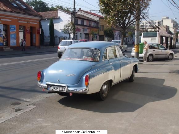 wartburg 1000 alb cu albastru - vwtyp3variant - Am vazut prin Cluj-Napoca