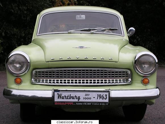 wartburg 312 - Cum are grila fata? - Prezentare masini