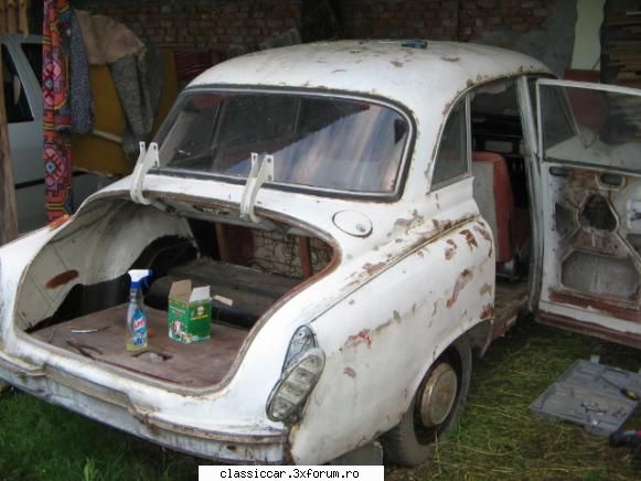 wartburg 312 '66 - m-am apucat de demontat - Reconditionari si Restaurari