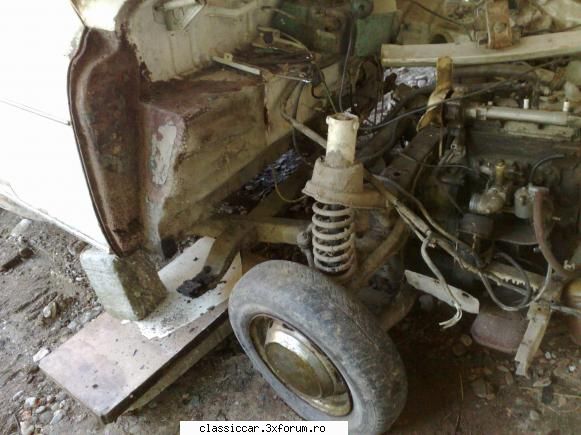 wartburg 312 '66 - am desfacut tot, mai trebuie doar sa o scot de - Reconditionari si Restaurari