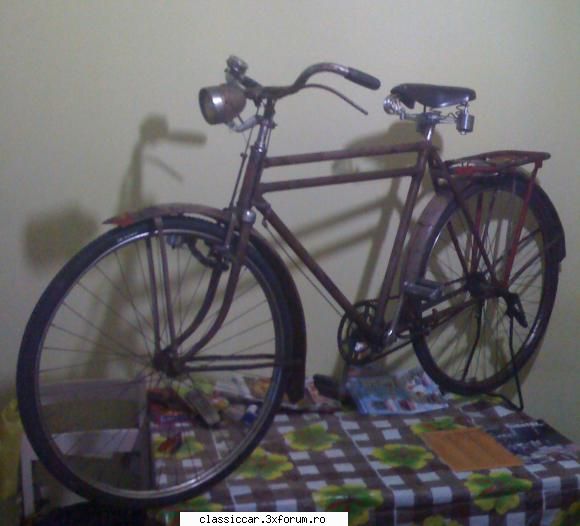 zif ,din 1939, - bicicleta mea ruseasca ,vopsea originala - Prezentare masini