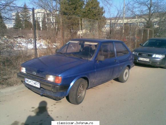 zona Marasti - un Ford Fiesta mk2 foarte bine intretinut cu - Am vazut prin Cluj-Napoca
